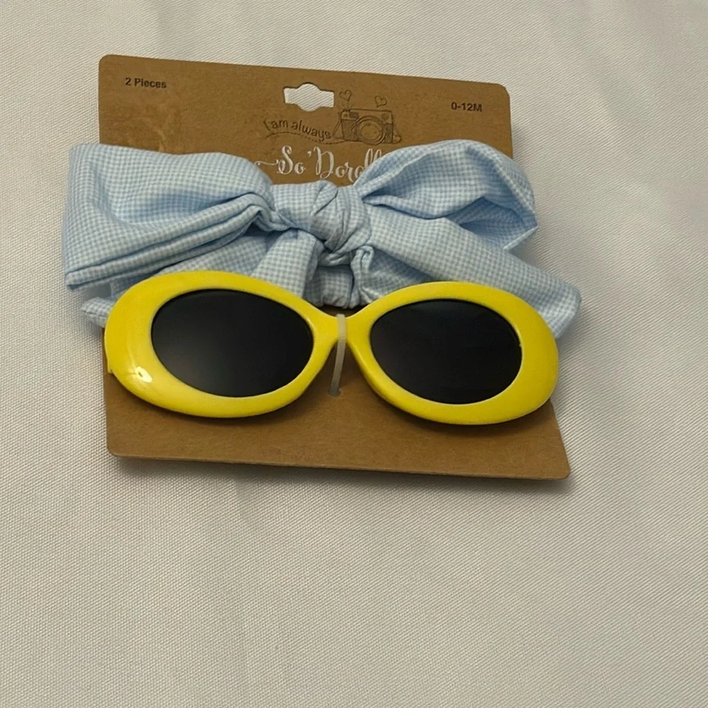 Sunglasses and Headband Set